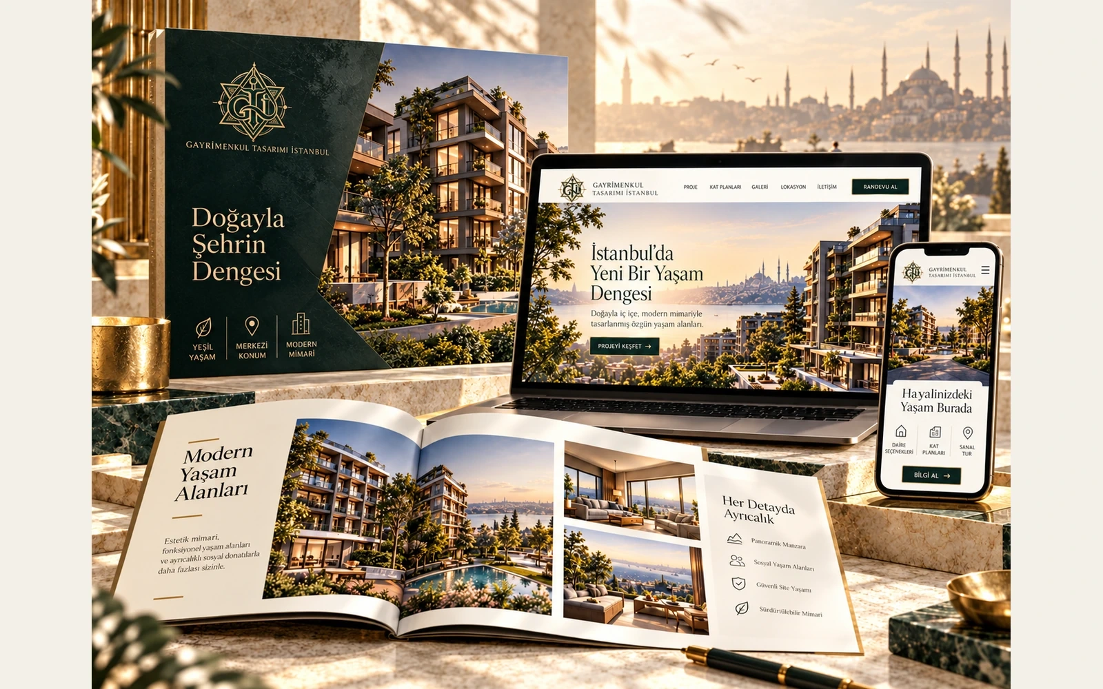 Gayrimenkul proje tanıtımında kullanılan temel iletişim araçları