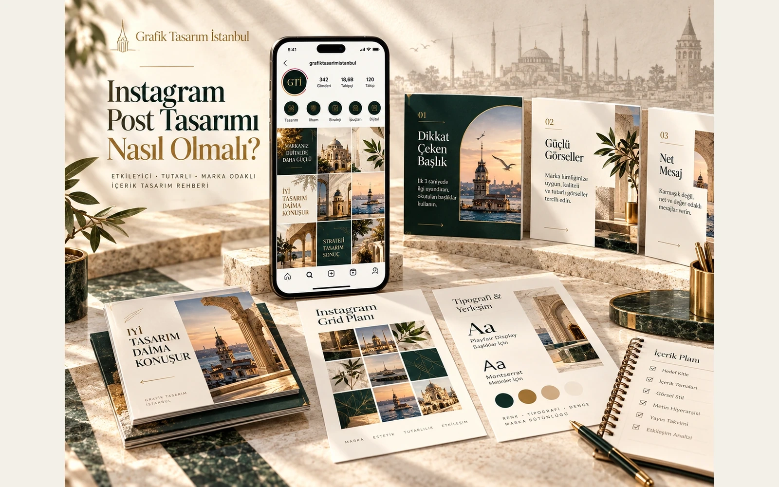 İyi bir Instagram post tasarımının temel özellikleri