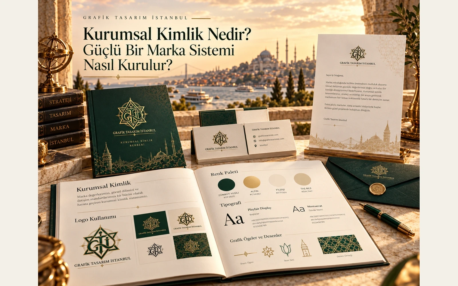 Kurumsal kimliği oluşturan temel unsurlar